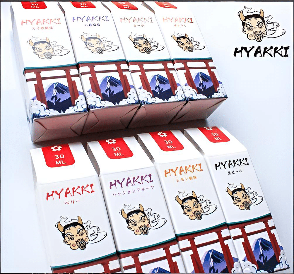 HYAKKI 哈亞齊日系進口 30ml／35mg 小煙專用煙油｜711貨到付款